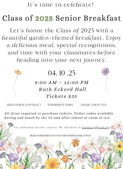 Senior Breakfast